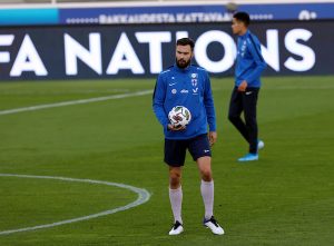 Harjoitukset Olympiastadionilla